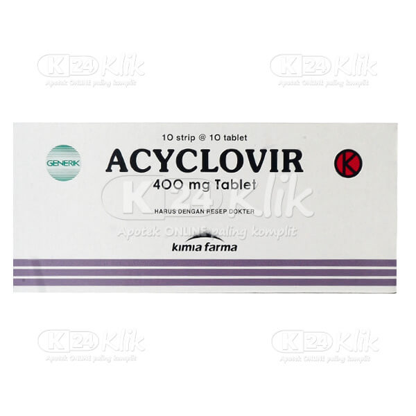 ACYCLOVIR 400 MG KF