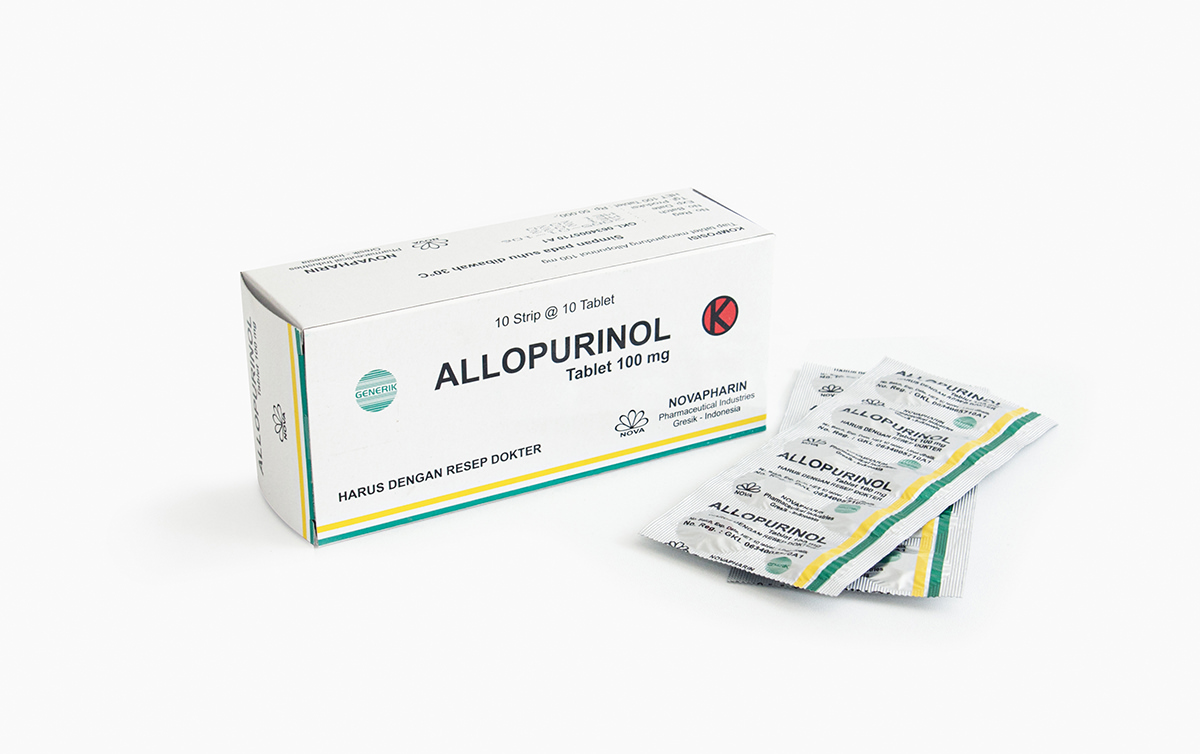 ALLOUPURINOL 100 MG NOVA